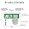 Signmission Safety Culture Sign, 10 in Width, Aluminum, Rectangle OS-2PACK-SF-A-710-L-10726 - alternate 5